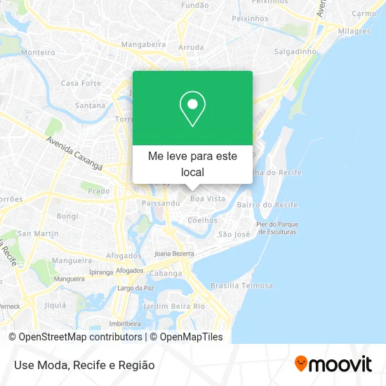 Use Moda mapa