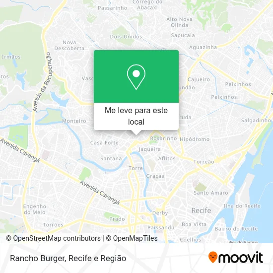 Rancho Burger mapa