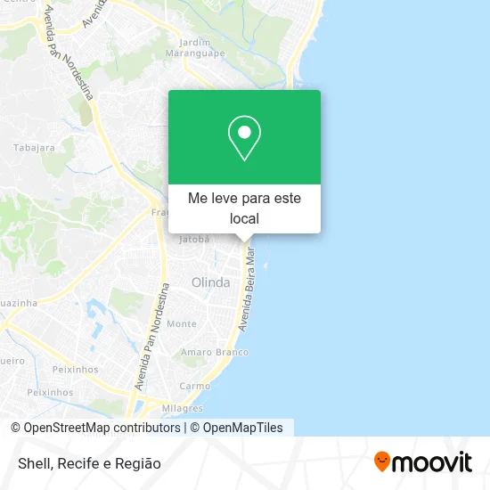 Shell mapa