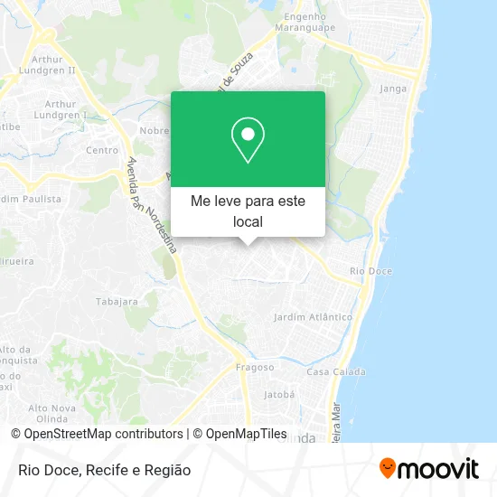 Rio Doce mapa