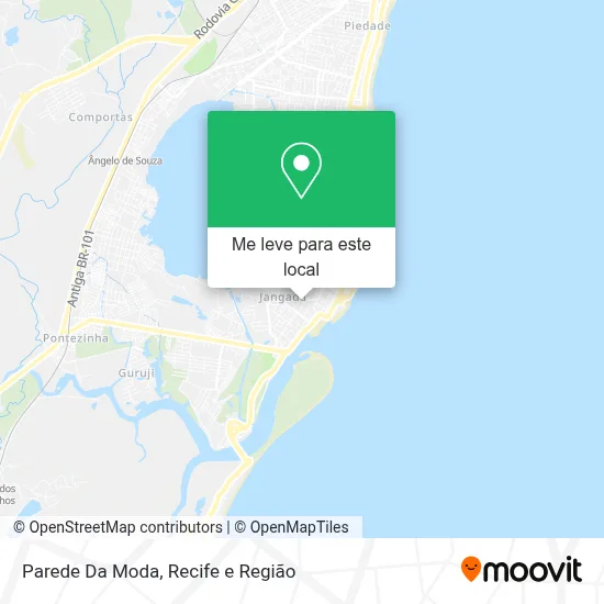 Parede Da Moda mapa