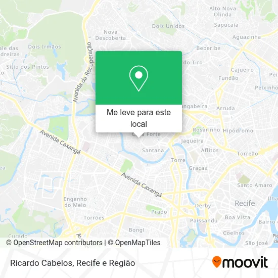 Ricardo Cabelos mapa