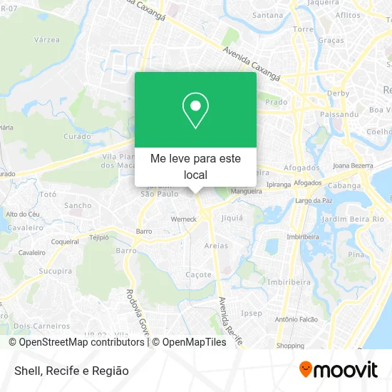 Shell mapa