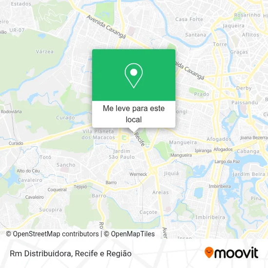 Rm Distribuidora mapa
