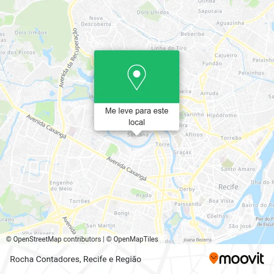 Rocha Contadores mapa
