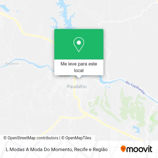L Modas A Moda Do Momento mapa