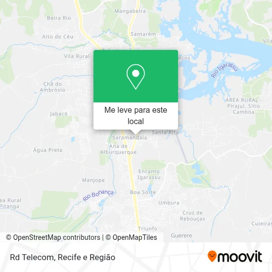 Rd Telecom mapa