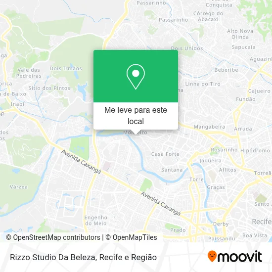 Rizzo Studio Da Beleza mapa