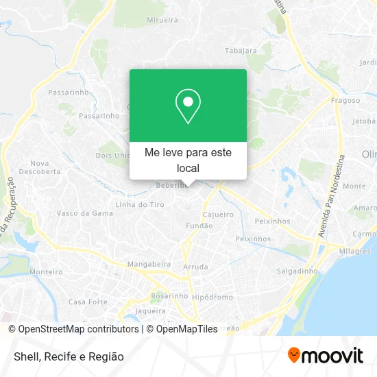 Shell mapa