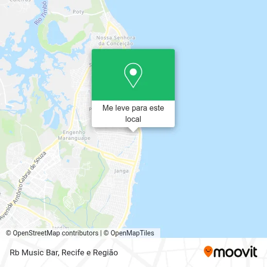Rb Music Bar mapa