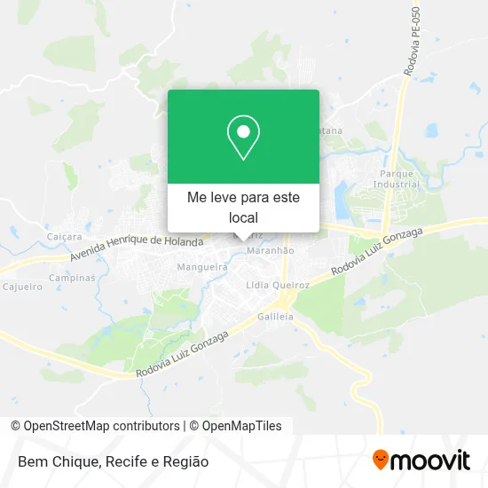 Bem Chique mapa