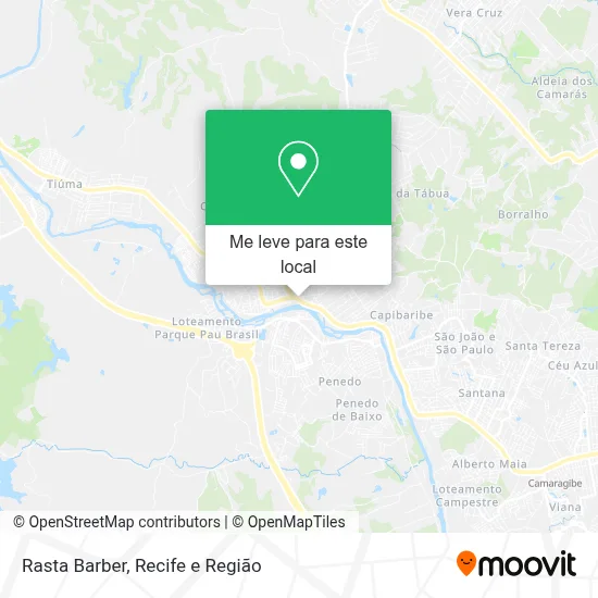 Rasta Barber mapa