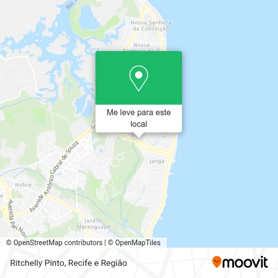 Ritchelly Pinto mapa