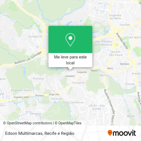 Edson Multimarcas mapa