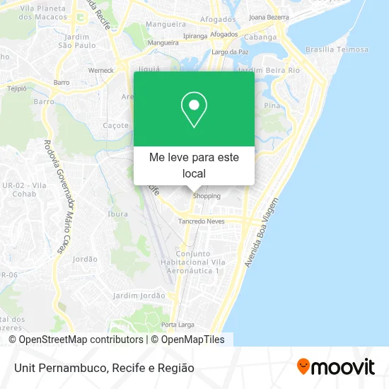 Unit Pernambuco mapa