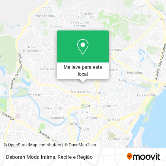 Deborah Moda Intima mapa
