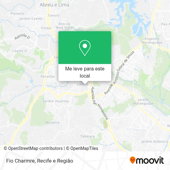 Fio Charmre mapa