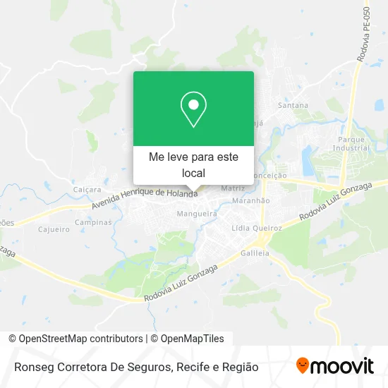 Ronseg Corretora De Seguros mapa