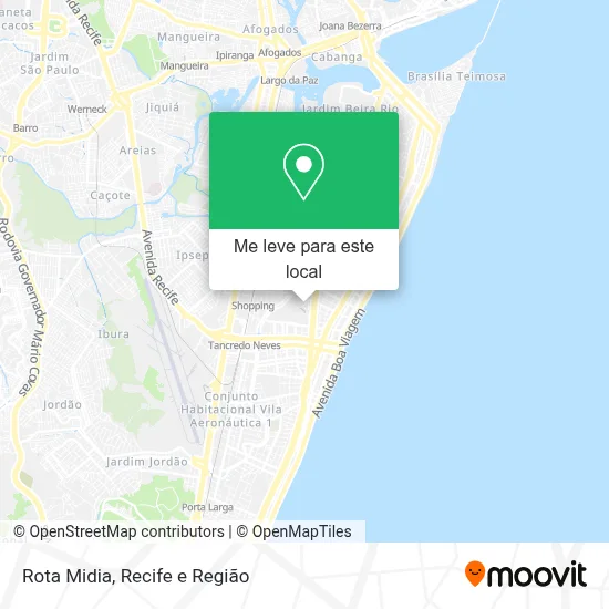 Rota Midia mapa