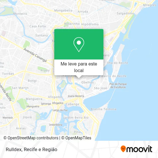 Rulldex mapa