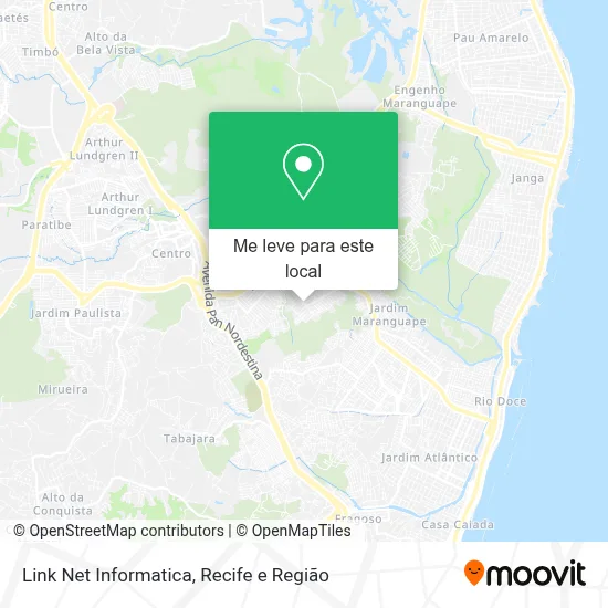Link Net Informatica mapa