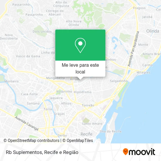 Rb Suplementos mapa