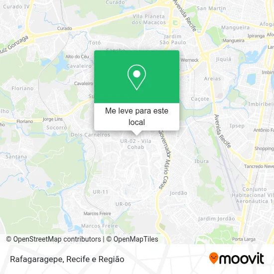 Rafagaragepe mapa