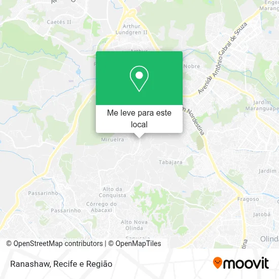 Ranashaw mapa