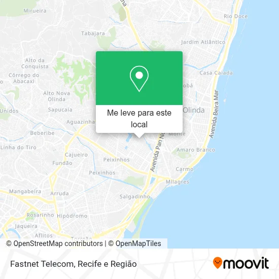 Fastnet Telecom mapa
