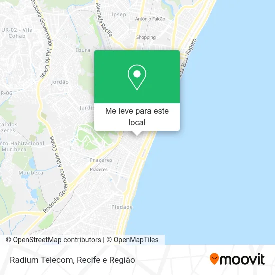 Radium Telecom mapa