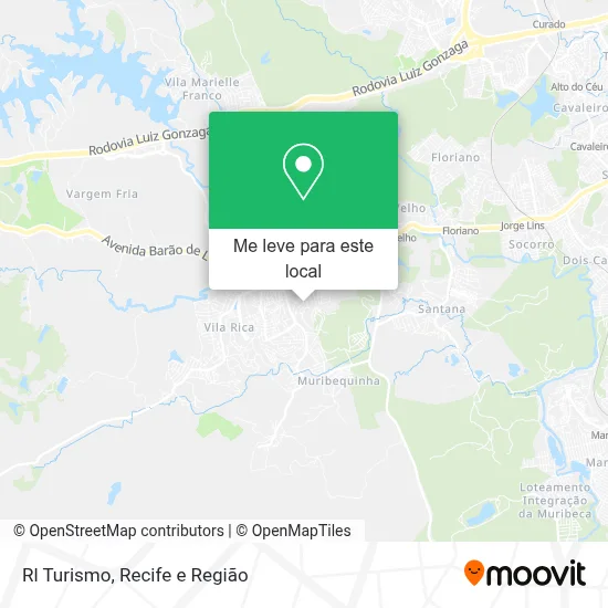 Rl Turismo mapa