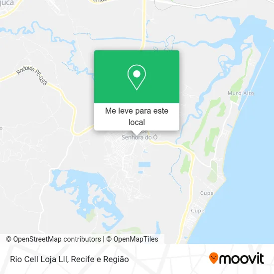 Rio Cell Loja Lll mapa