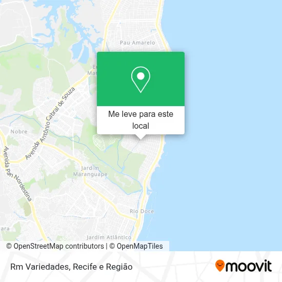 Rm Variedades mapa