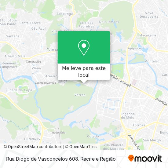 Rua Diogo de Vasconcelos 608 mapa