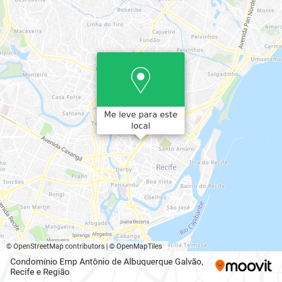 Condomínio Emp Antônio de Albuquerque Galvão mapa