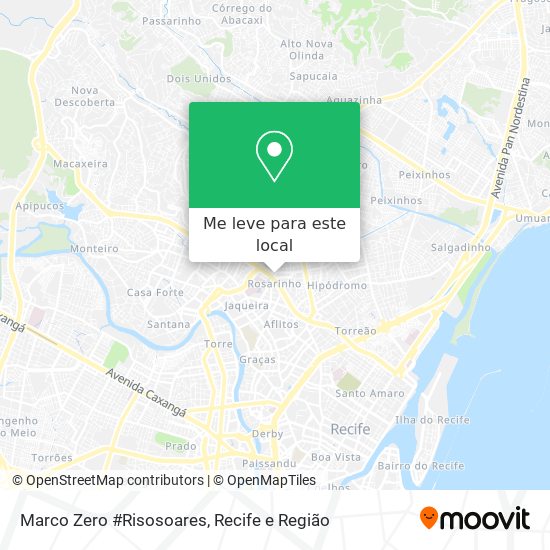 Marco Zero #Risosoares mapa