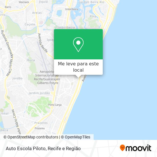Auto Escola Piloto mapa