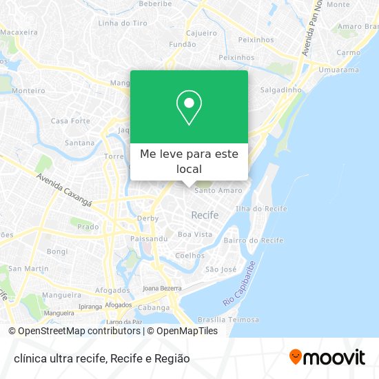 clínica ultra recife mapa