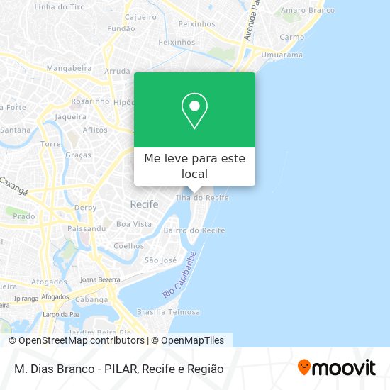 M. Dias Branco - PILAR mapa