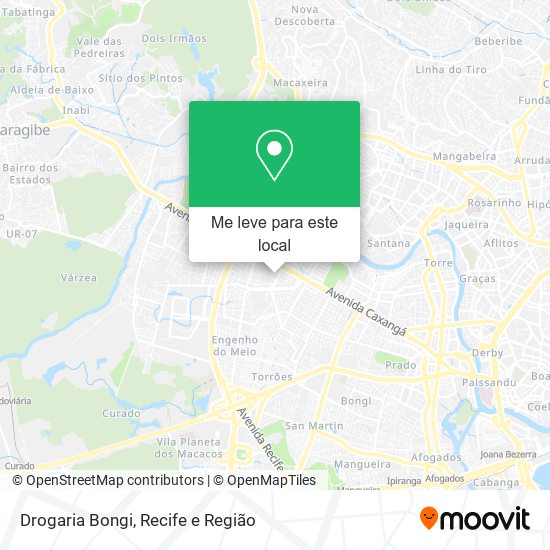 Drogaria Bongi mapa