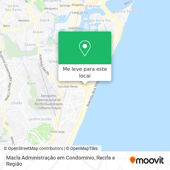 Macla Administração em Condomínio mapa