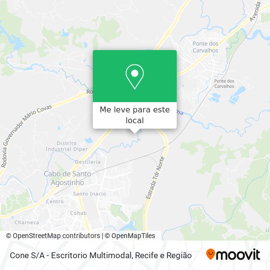 Cone S / A - Escritorio Multimodal mapa