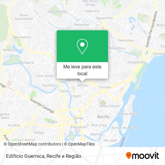 Edifício Guernica mapa