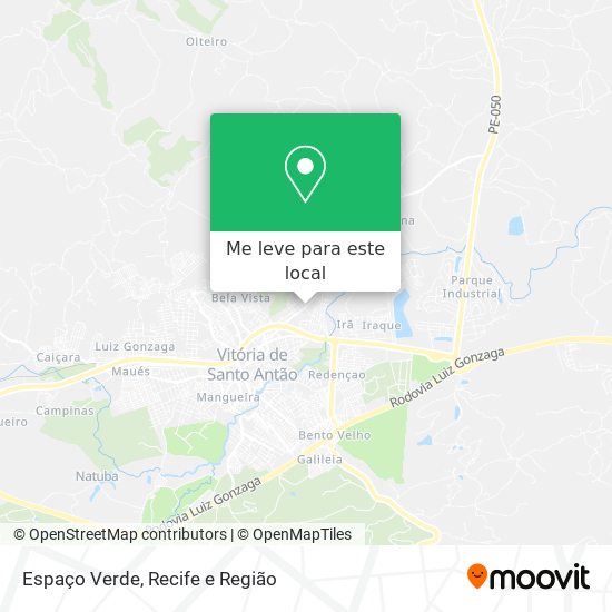 Espaço Verde mapa