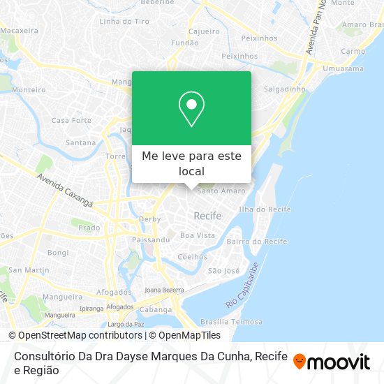 Consultório Da Dra Dayse Marques Da Cunha mapa