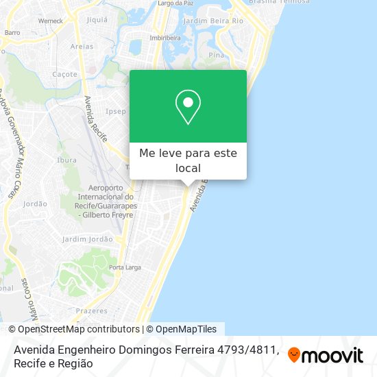 Avenida Engenheiro Domingos Ferreira 4793 / 4811 mapa