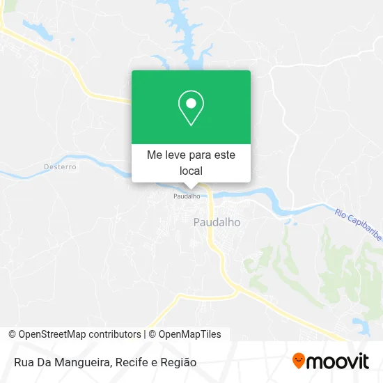 Rua Da Mangueira mapa