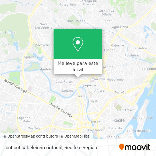 cut cut cabeleireiro infantil mapa