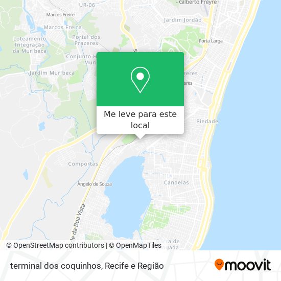 terminal dos coquinhos mapa