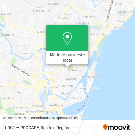 URCT — PROCAPE mapa